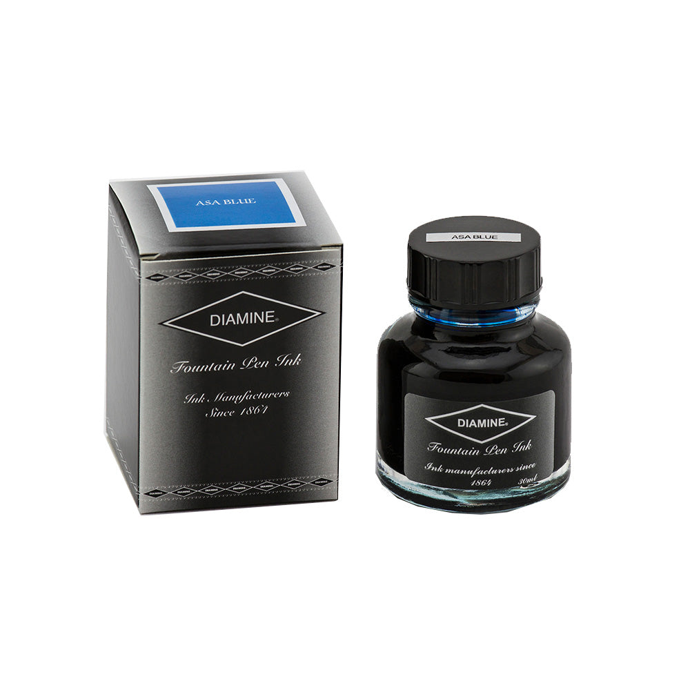 Diamine Ink Bottle (Asa Blue - 30ML) 830224
