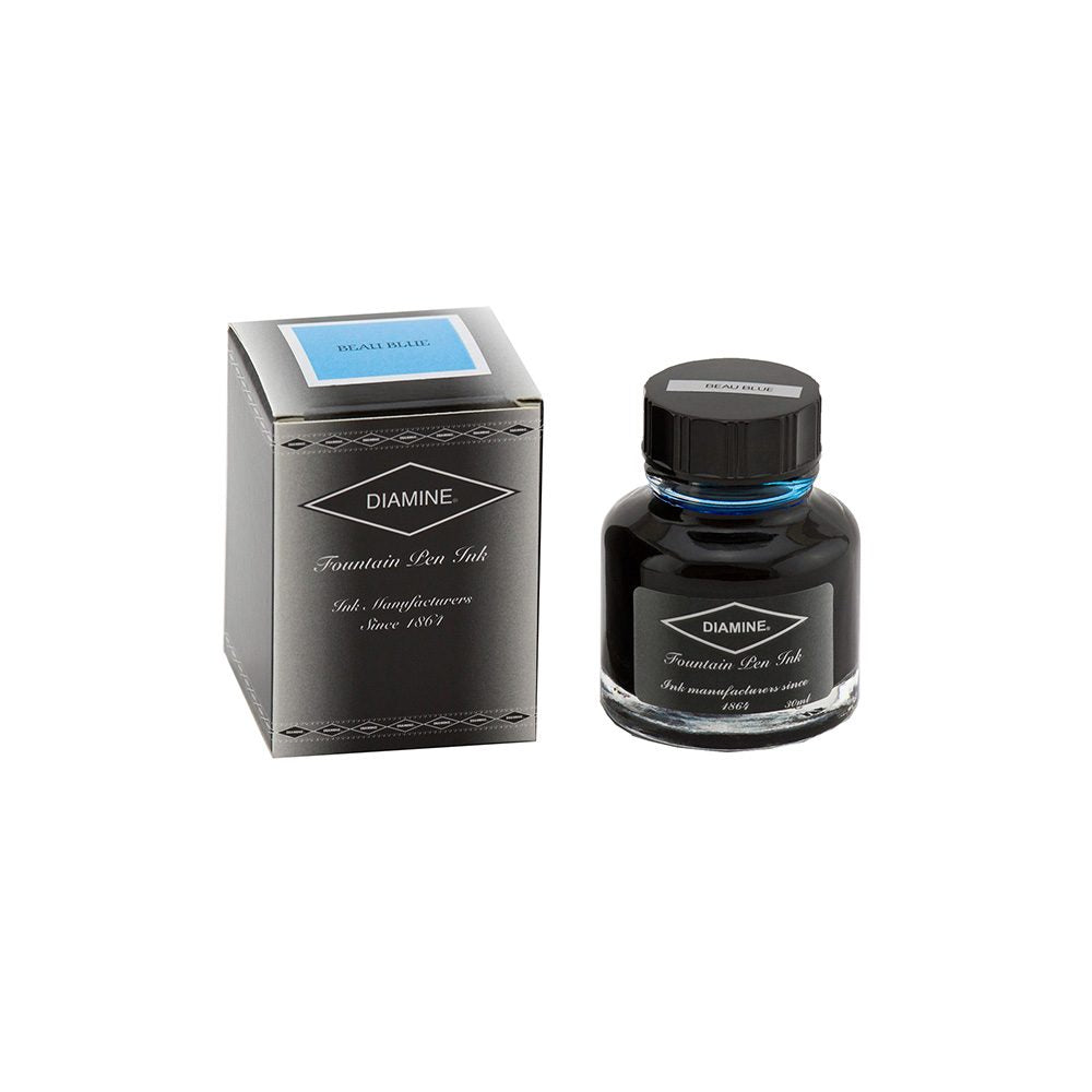 Diamine Ink Bottle (Beau Blue - 30ML) 829495