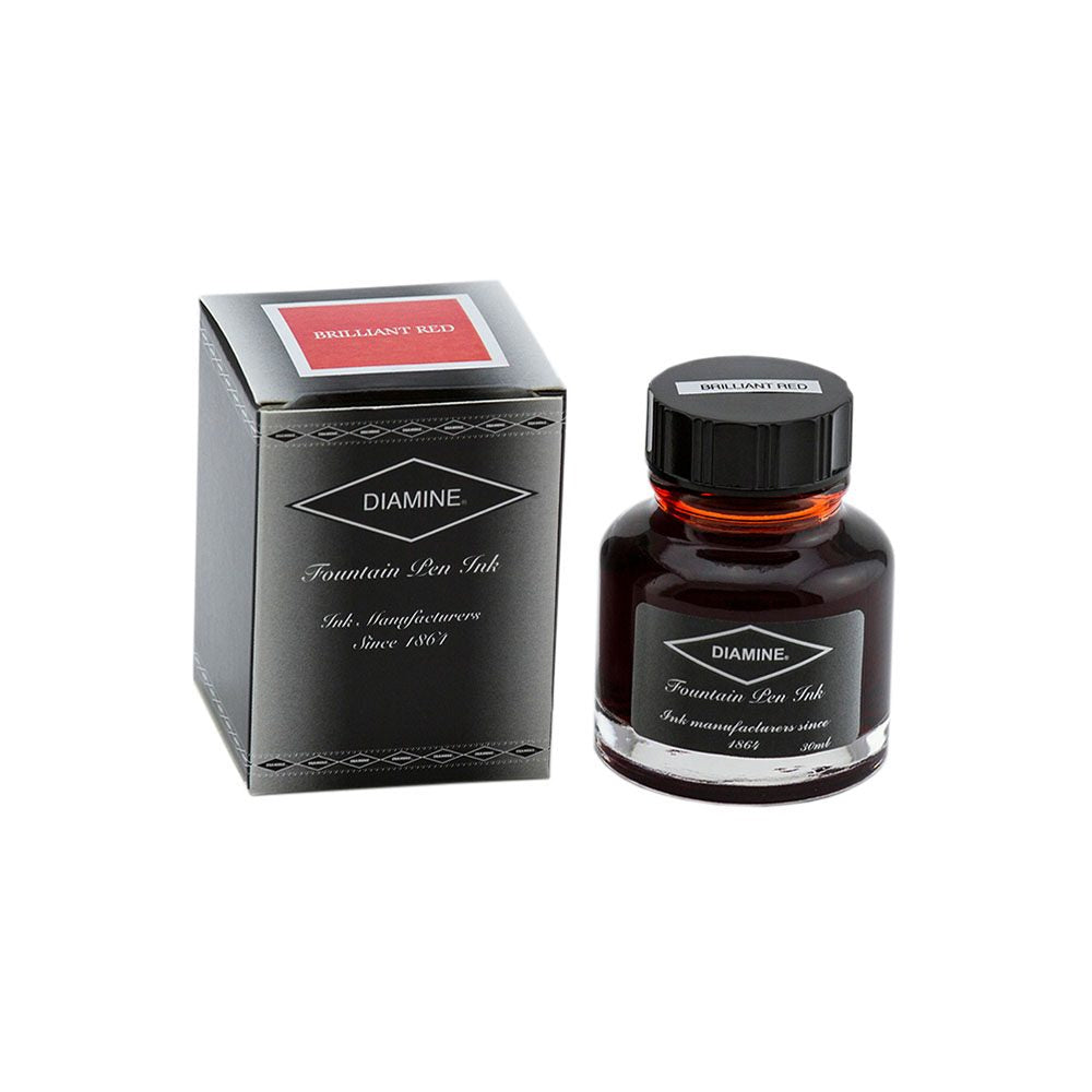 Diamine Ink Bottle (Brillant Red - 30ML) 829167