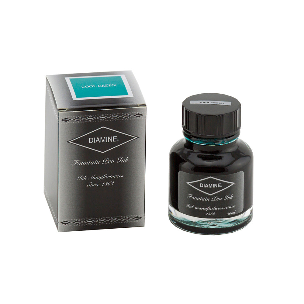 Diamine Ink Bottle (Cool Green - 30ML) 829303