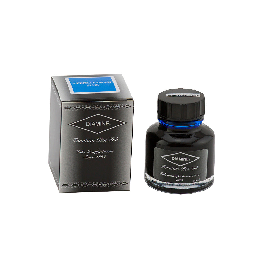 Diamine Ink Bottle (Mediterranean Blue - 30ML) 828931