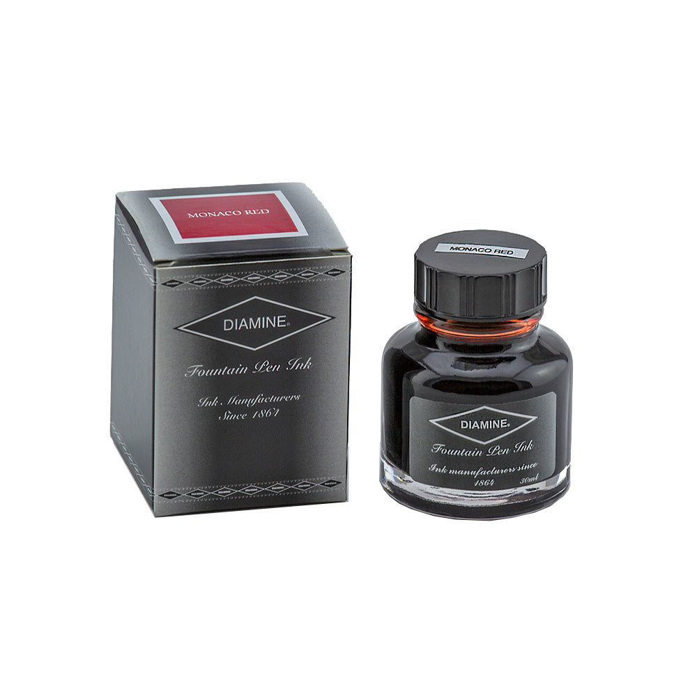 Diamine Ink Bottle (Monaco Red - 30ML) 828887