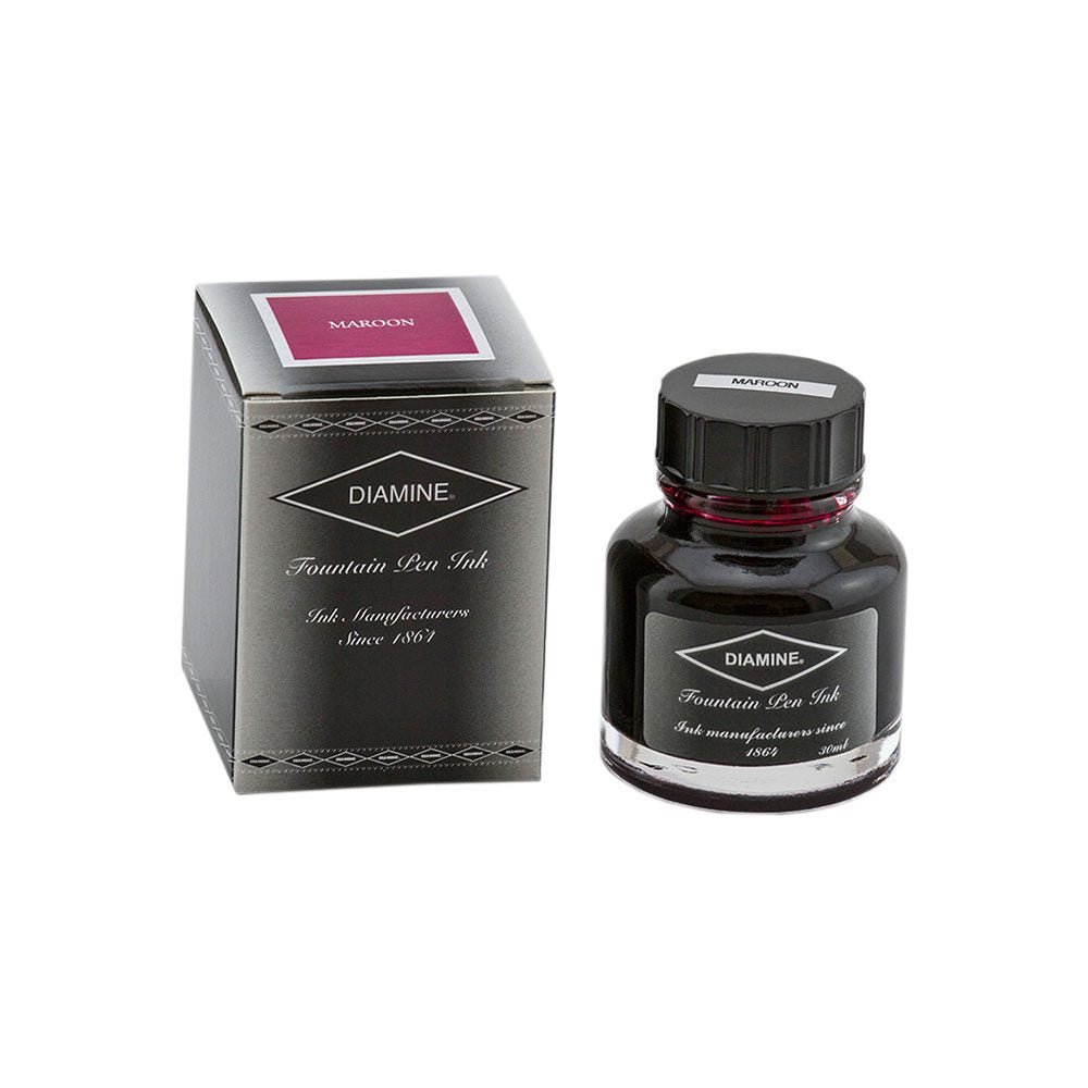 Diamine Ink Bottle (Maroon - 30ML) 829310
