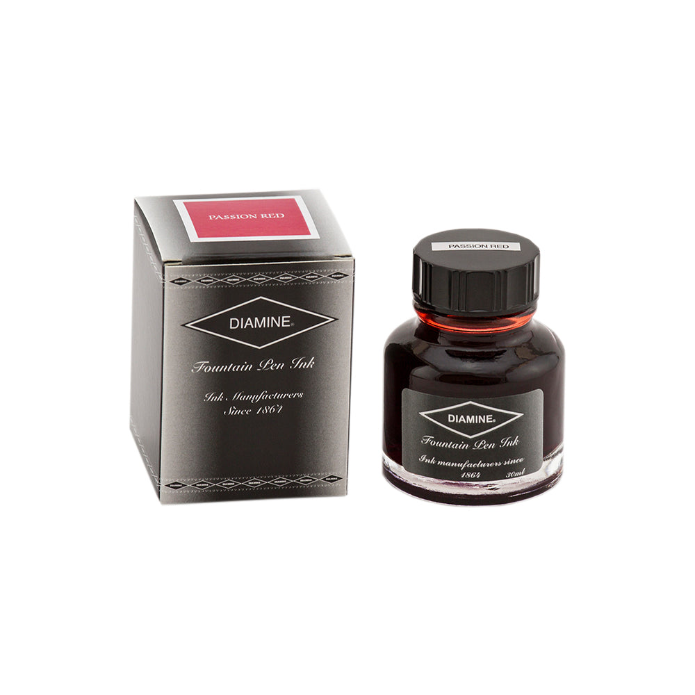 Diamine Ink Bottle (Passion Red - 30ML) 829365