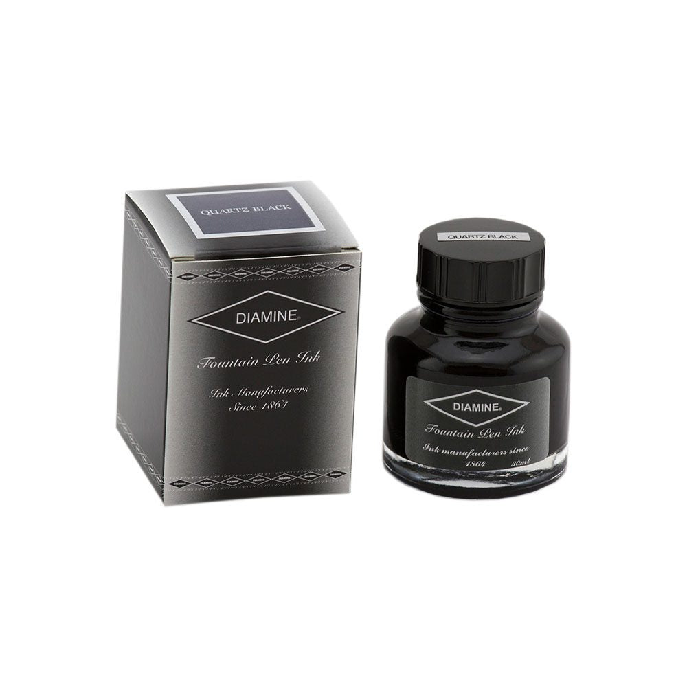 Diamine Ink Bottle (Quartz Black - 30ML) 829402