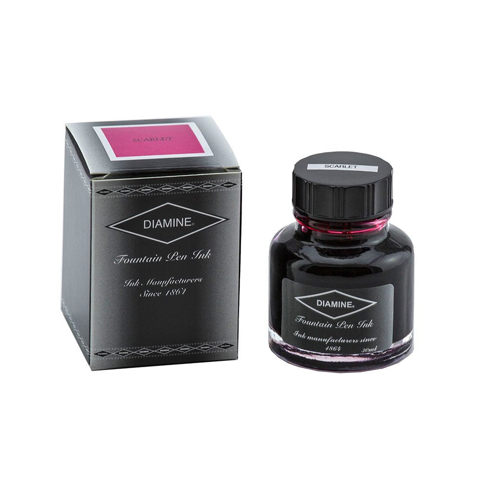 Diamine Ink Bottle (Scarlet - 30ML) 829266