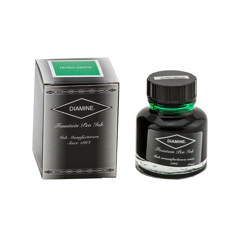 Diamine Ink Bottle (Ultra Green - 30ML) 828986