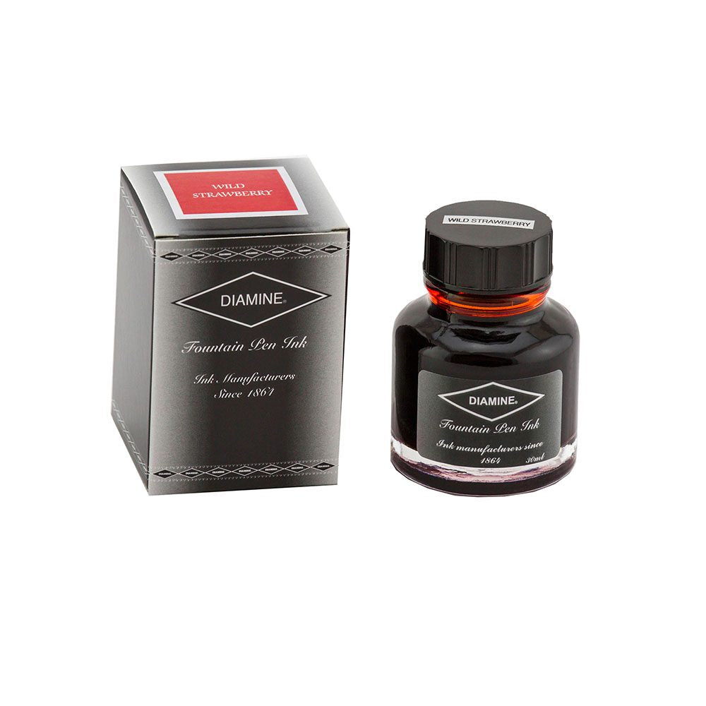 Diamine Ink Bottle (Wild Strawberry - 30ML) 829488