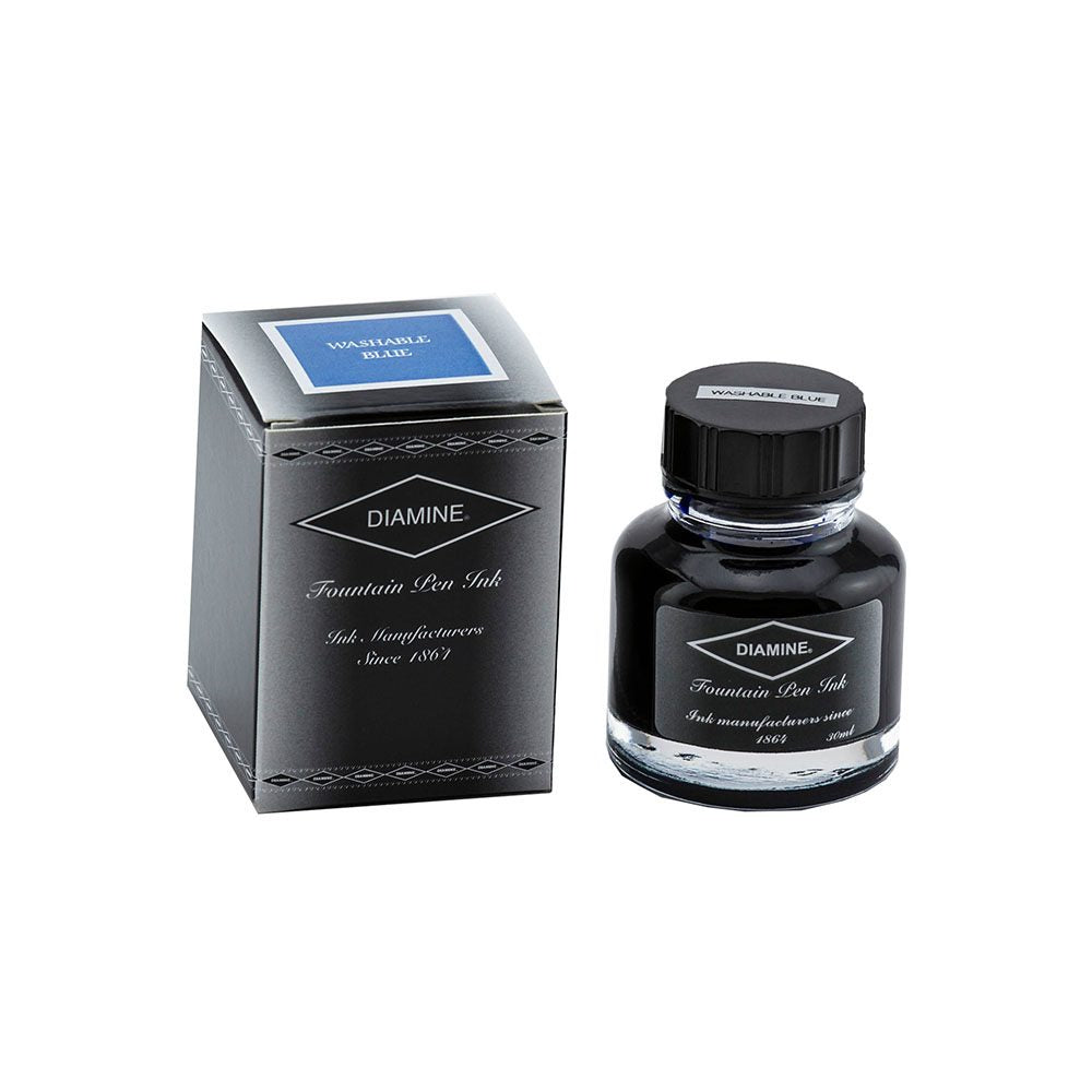 Diamine Ink Bottle (Washable Blue - 30ML) 829242
