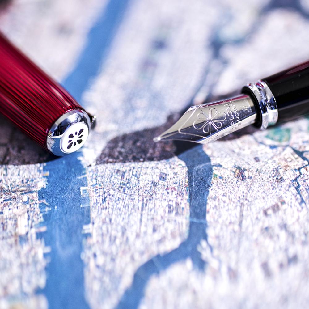 Diplomat Excellence A2 Skyline Blue/Chrome Fountain Pen