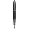 डिप्लोमैट एयरो ब्लैक 14K गोल्ड फाउंटेन पेन