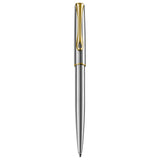 Diplomat Traveller Stainless Steel Gold easyFLOW Ball Pen D10061109
