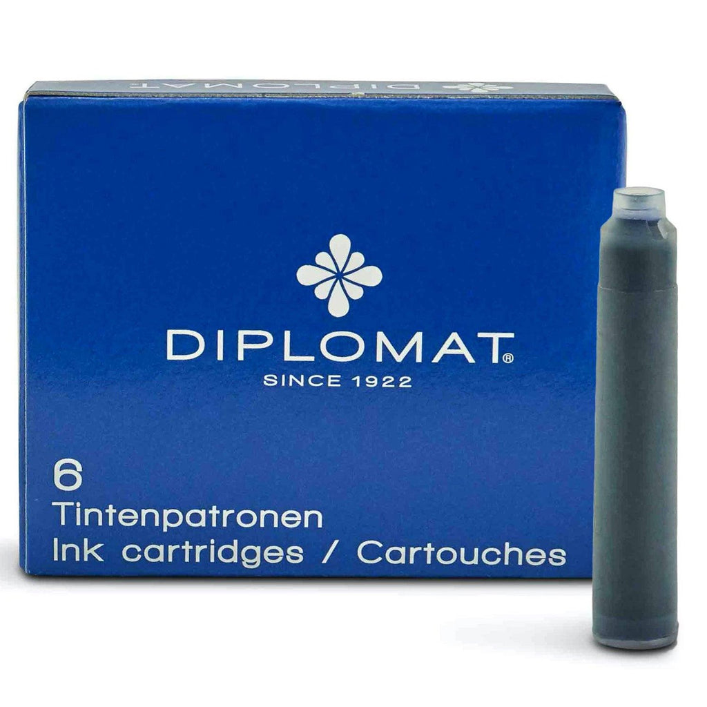 Diplomat Ink Cartridge (Blue - Pack of 6) D10275212