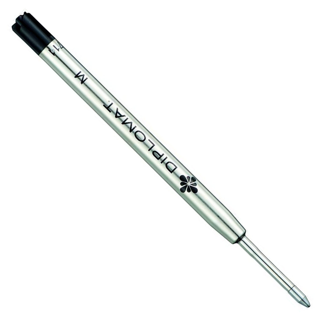 Diplomat D10444578 Kugelschreiber-Nachfüllmine, King-size, Schwarz, M-Strich