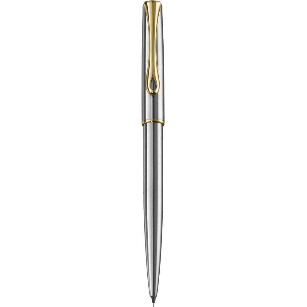 डिप्लोमैट ट्रैवलर स्टेनलेस स्टील गोल्ड मैकेनिकल पेंसिल (0.5MM) D20000526