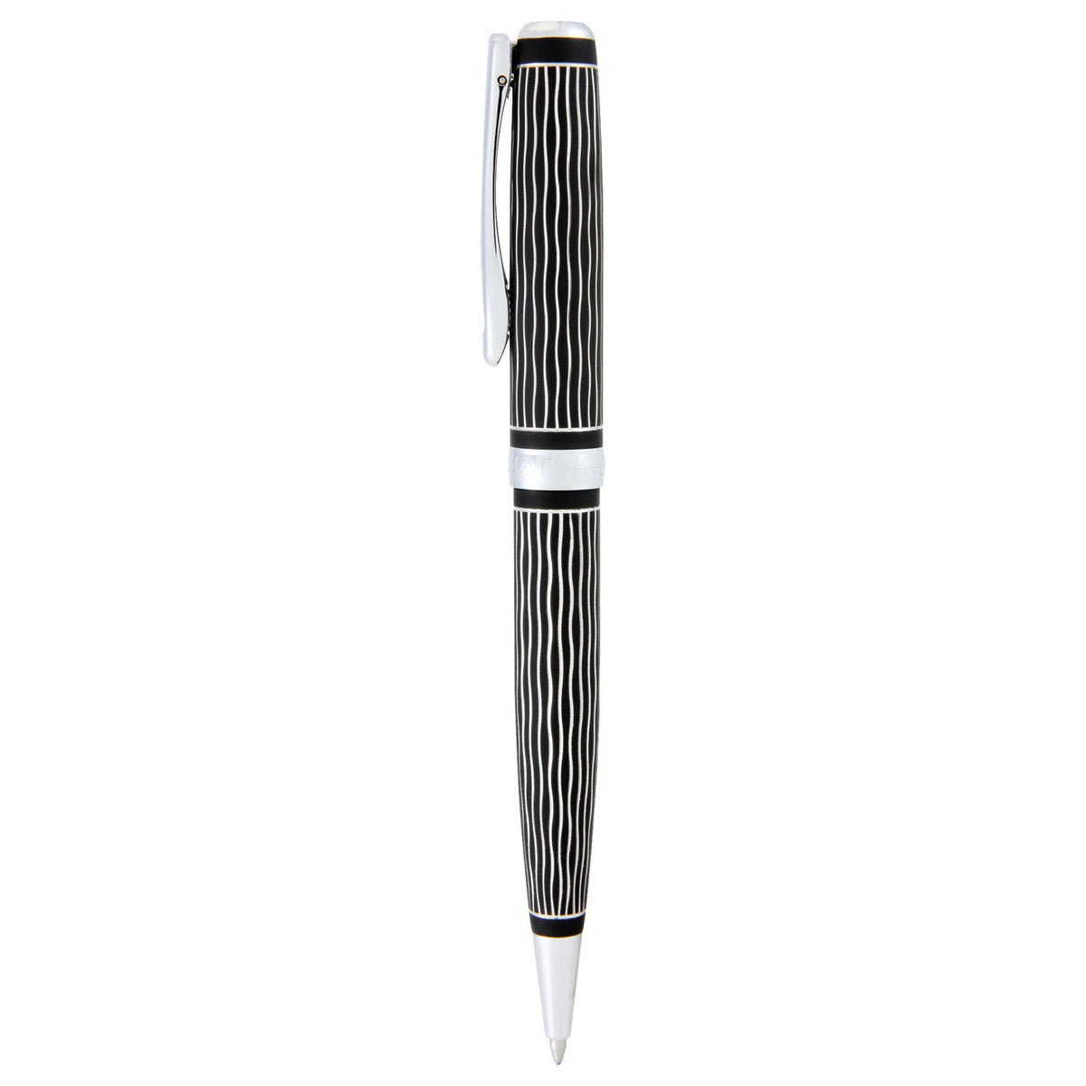 Diplomat Excellence A Plus Wave Guilloche Lapis Black easyFLOW Ball Pen D40104040