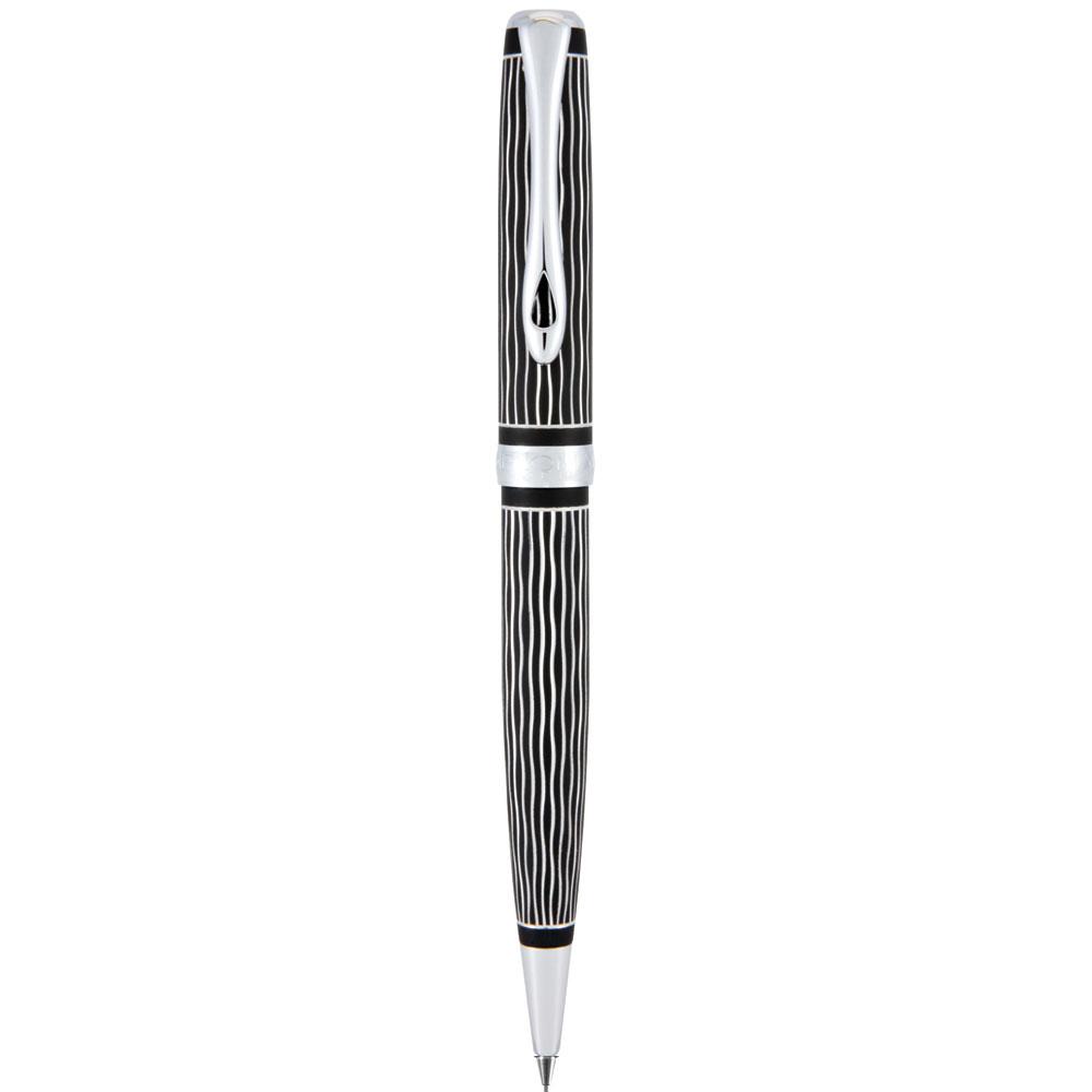 Diplomat Excellence A Plus Wave Guilloche Lapis Black Mechanical Pencil (0.7MM) D40104050