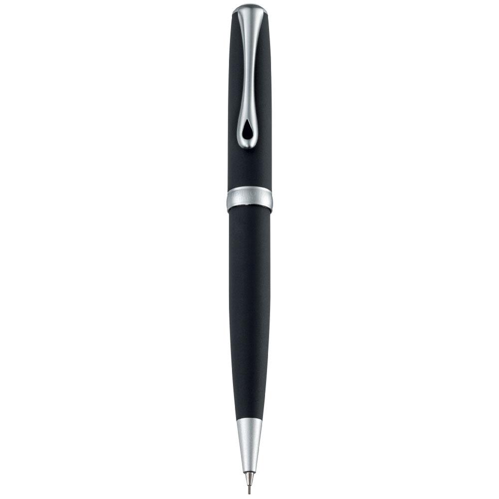 Diplomat Excellence A2 Lapis Black Matt Chrome Mechanical Pencil (0.7MM) D40204050