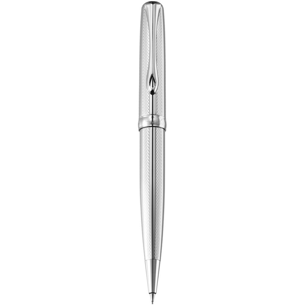 Diplomat Excellence A2 Guilloche Stripes Chrome Mechanical Pencil (0.7MM) D40208050
