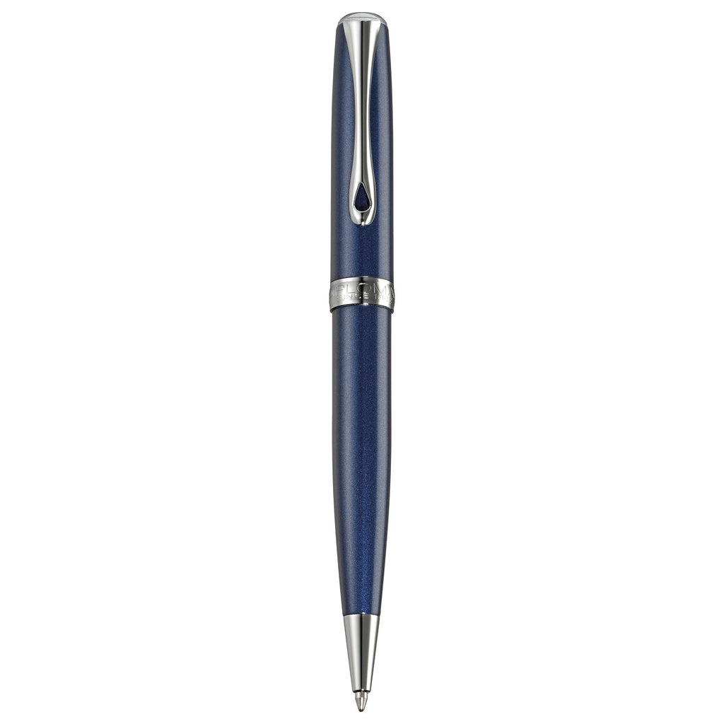 Diplomat Excellence A2 Midnight Blue/Chrome easyFLOW Ball Pen D40209040