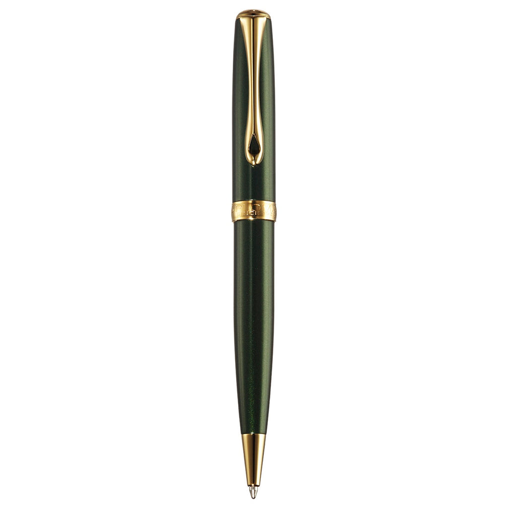 Diplomat Excellence A2 Evergreen/Gold easyFLOW Ball Pen D40211040