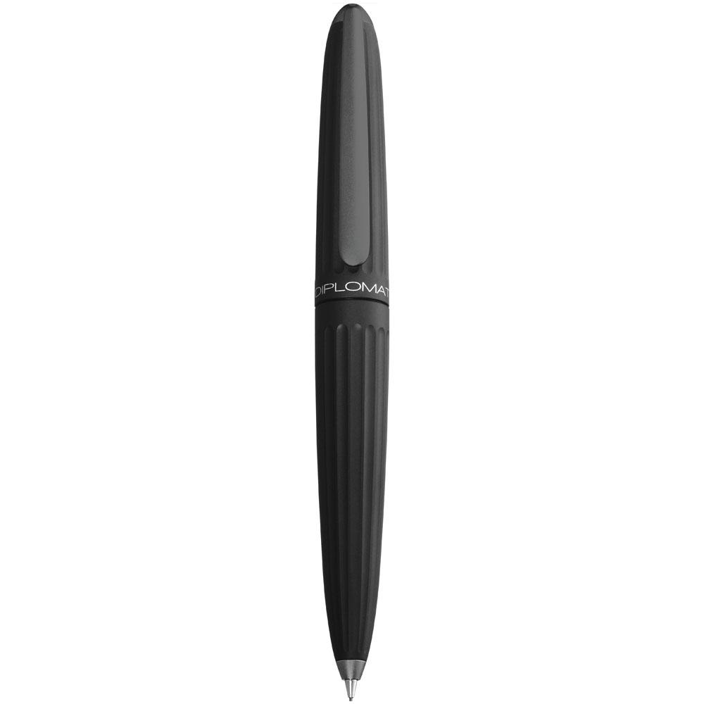 Diplomat Aero Black Mechanical Pencil (0.7MM) is shaped like the airship named Zeppelin of the 1900's