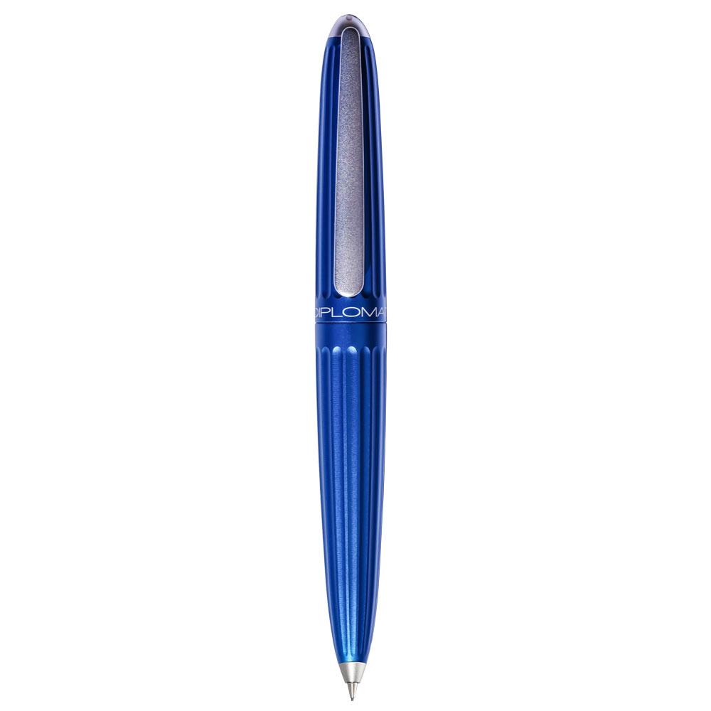 Diplomat Aero Blue Mechanical Pencil (0.7MM) is shaped like the airship named Zeppelin of the 1900's