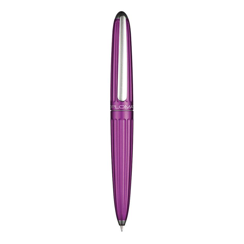 Diplomat Aero Violet Mechanical Pencil (0.7MM) is shaped like the airship named Zeppelin of the 1900's