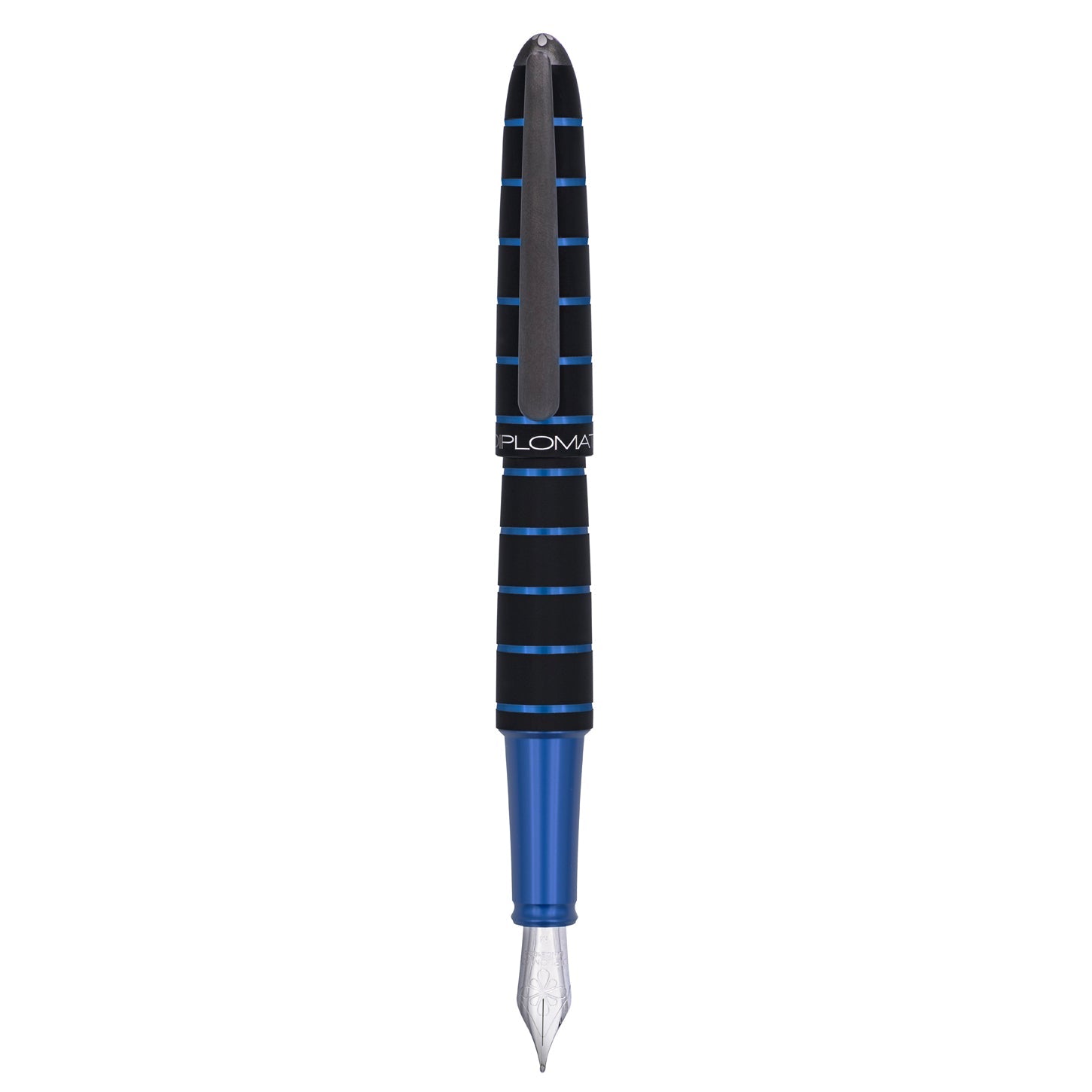 Diplomat Elox Black/Blue Fountain Pen