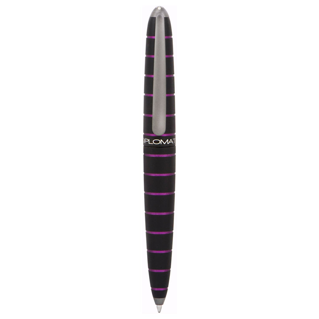 Diplomat Elox Black/Purple Ballpoint Pen