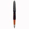 डिप्लोमैट एलॉक्स मैट्रिक्स ब्लैक/ऑरेंज 14CT फाउंटेन पेन