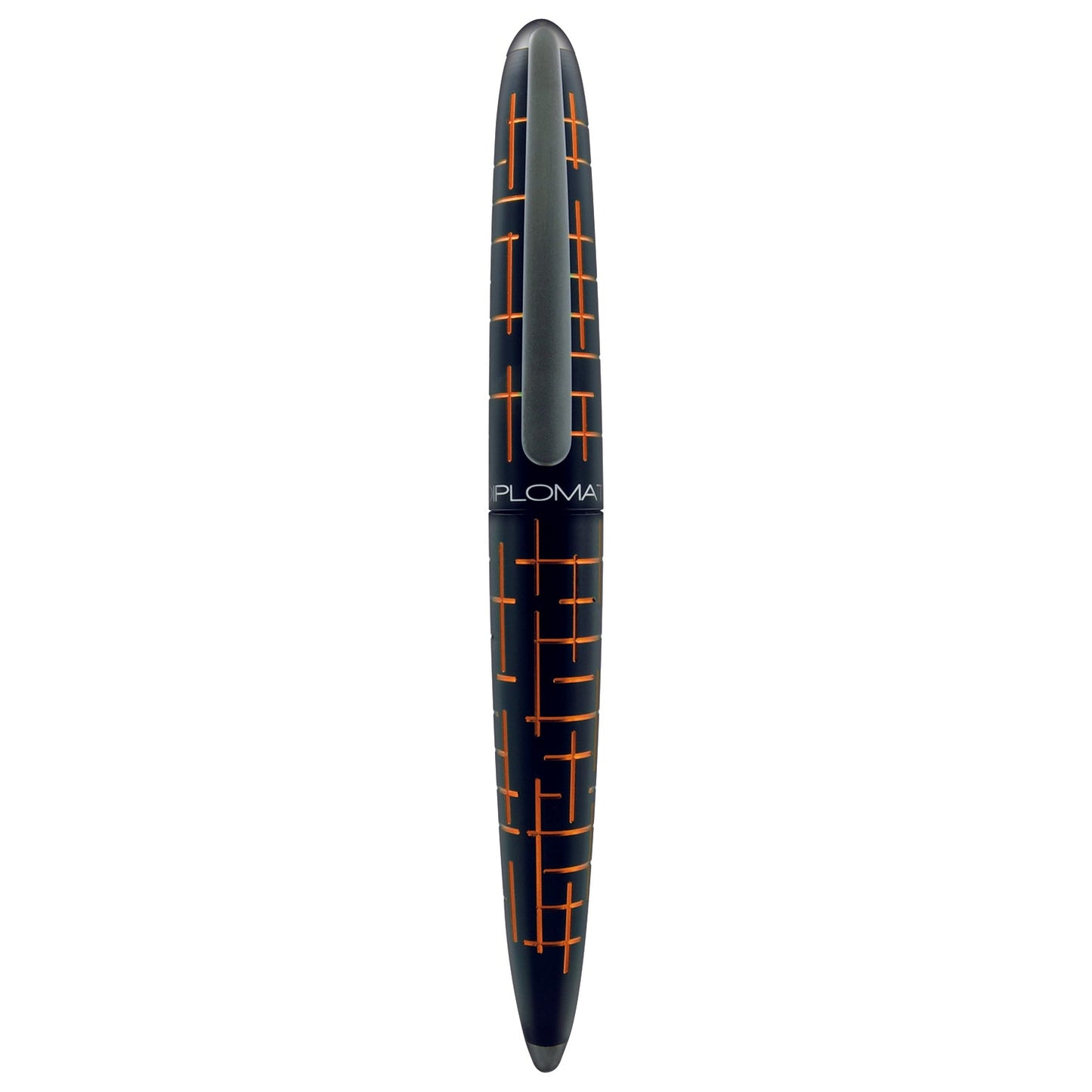 Diplomat Elox Matrix Black/Orange Fountain Pen