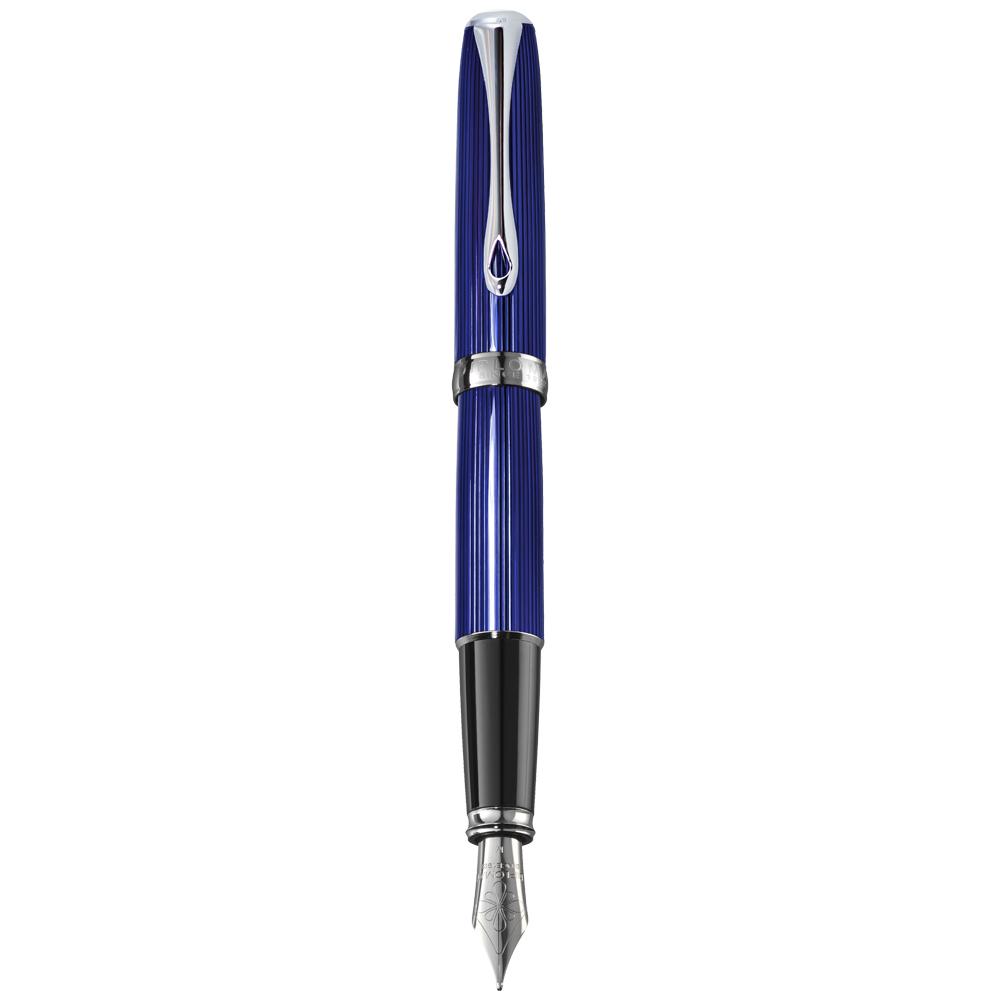 Diplomat Excellence A2 Skyline Blue/Chrome Fountain Pen