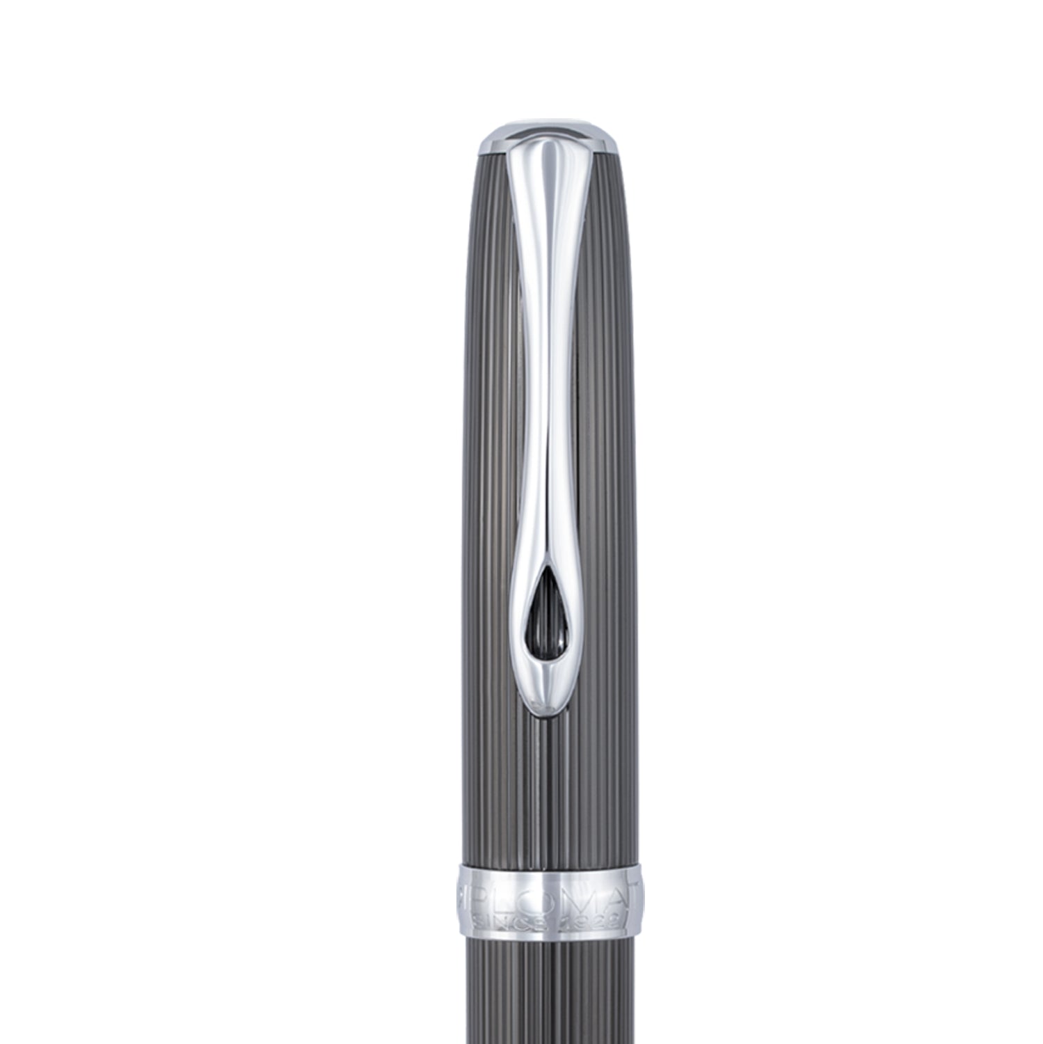 Diplomat Excellence A Wave Guilloche Fountain Pen Set