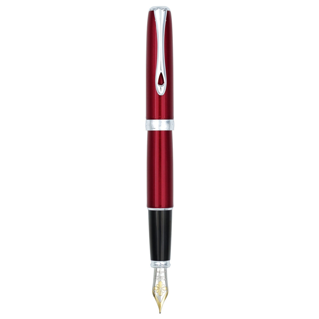 Diplomat Excellence A2 Magma Red 14CT Fountain Pen