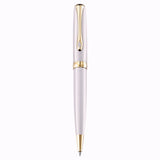 Diplomat Excellence A2 Pearl White Gold easyFLOW Ball Pen D40219040