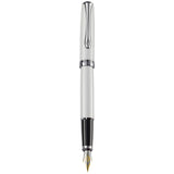 Diplomat Excellence A2 Pearl White 14K Gold Fountain Pen