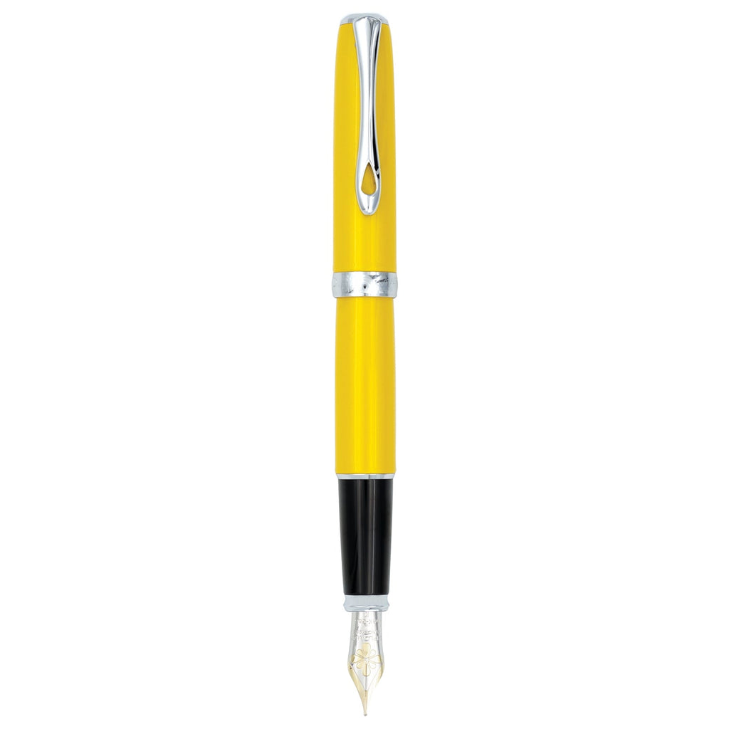 Diplomat Excellence A2 Yellow CT 14CT Fountain Pen