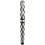 Diplomat Excellence A Plus Rome Black White 14K Gold Fountain Pen
