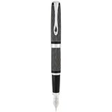 Diplomat Excellence A Plus Wave Guilloche Lapis Black Fountain Pen