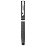 Diplomat Excellence A Plus Wave Guilloche Lapis Black Fountain Pen
