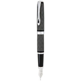 Diplomat Excellence A Plus Wave Guilloche Lapis Black Fountain Pen