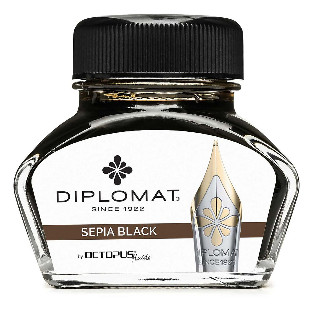 Diplomat Octopus Ink Bottle (Sepia Black - 30 ML) D41001001