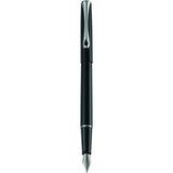 Diplomat Traveller Black Lacquer Fountain Pen everyday use sleek and slim pen
