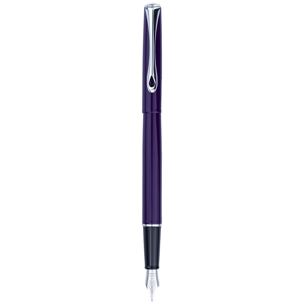 Diplomat Traveller Deep Purple Fountain Pen everyday use sleek and slim pen