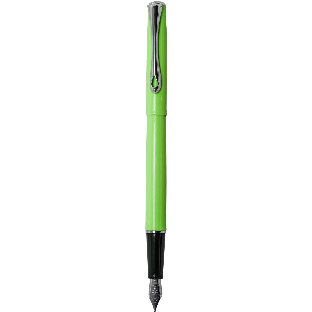 Diplomat Traveller Lumi Green Fountain Pen everyday use sleek and slim pen