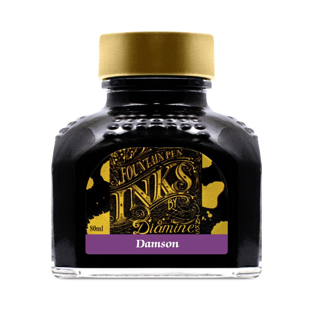 Diamine Ink Bottle (Damson - 80ML) 828016