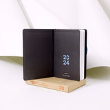 Endless 2024 Black Daily Planner (A5 - Ruled) ESPL24BLK