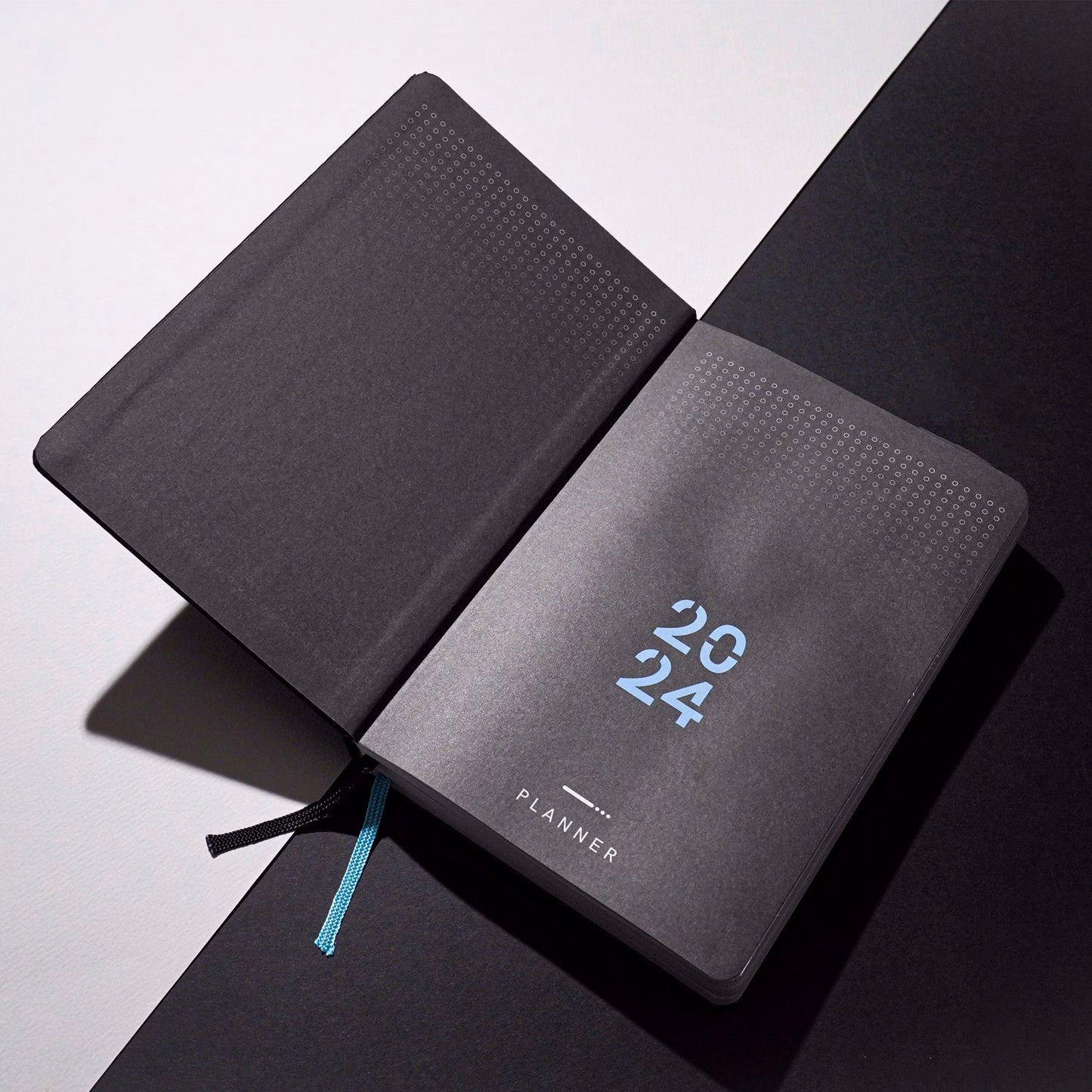 Endless 2024 Black Daily Planner (A5 - Ruled) ESPL24BLK