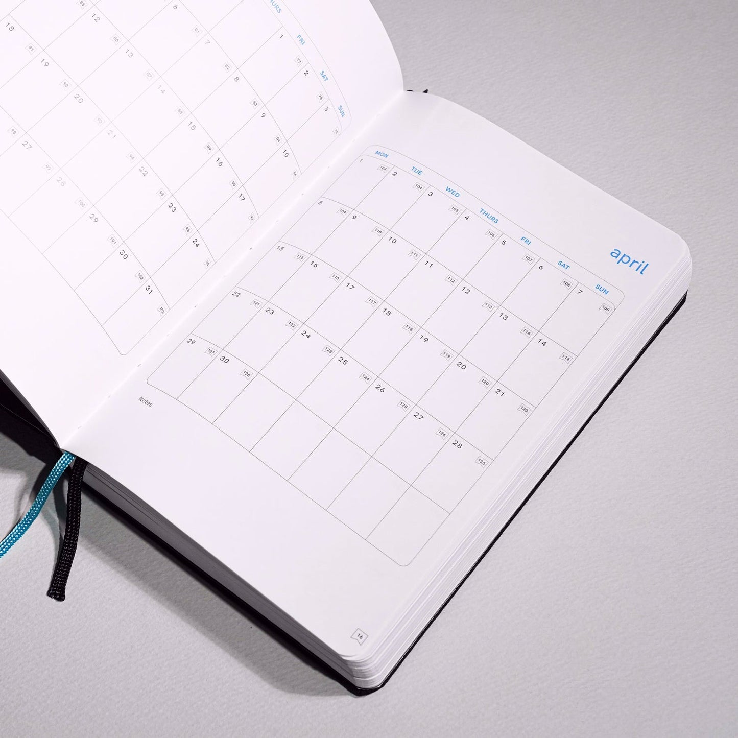 Endless 2024 Black Daily Planner (A5 - Ruled) ESPL24BLK